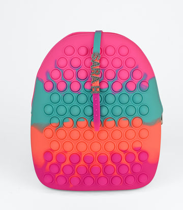 Pop It Fidget Backpack With Name Bracelet