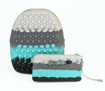 Pop It Fidget Backpack With Purse