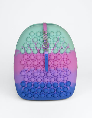 Pop It Fidget Backpack With Name Bracelet