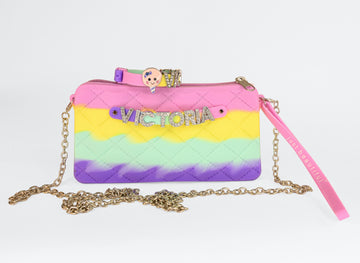 Crossbody Chain with Charm Name Bracelet