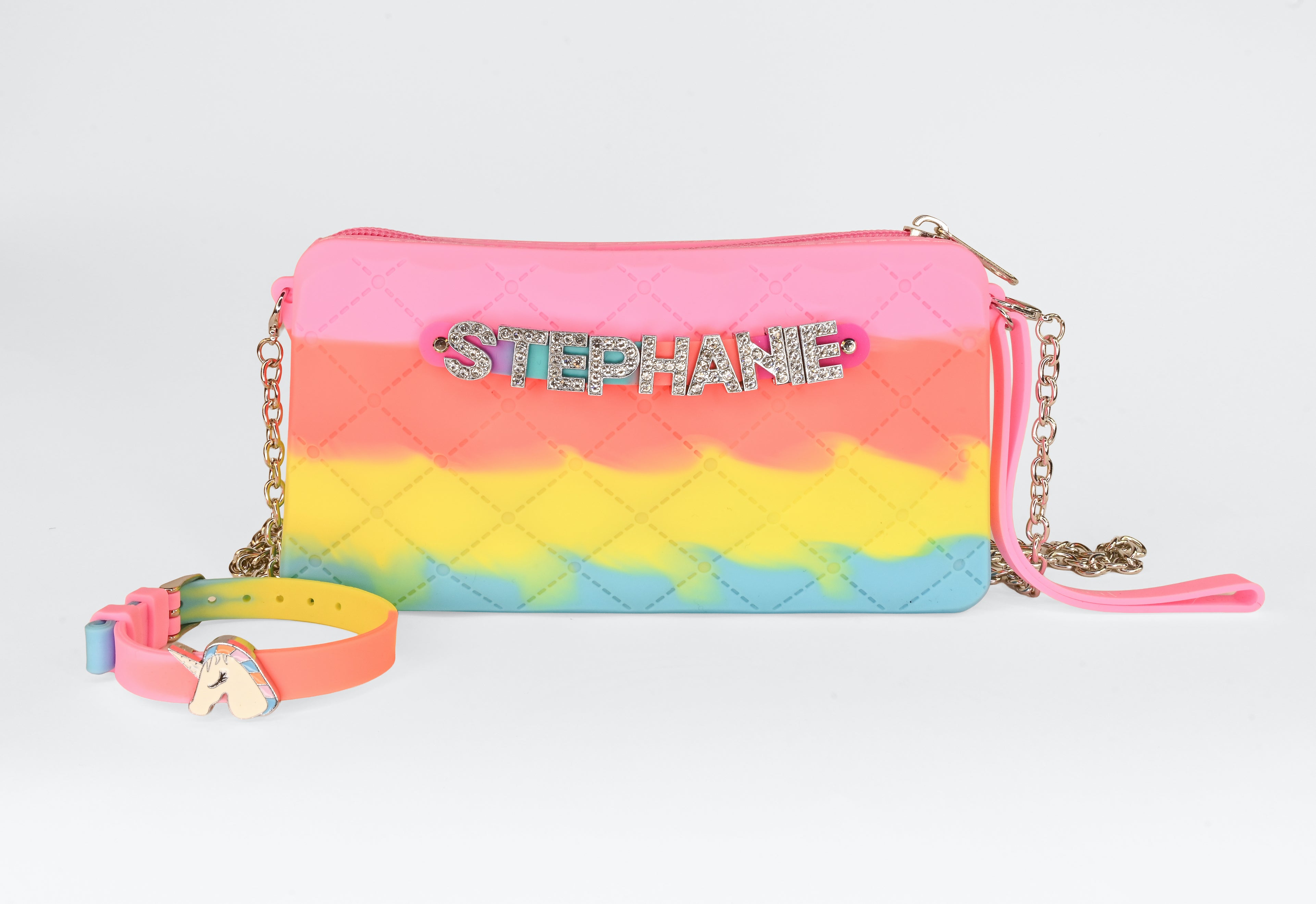 Crossbody Chain with Charm Bracelet