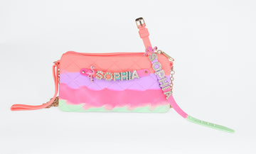 Crossbody Chain with Charm Name Bracelet