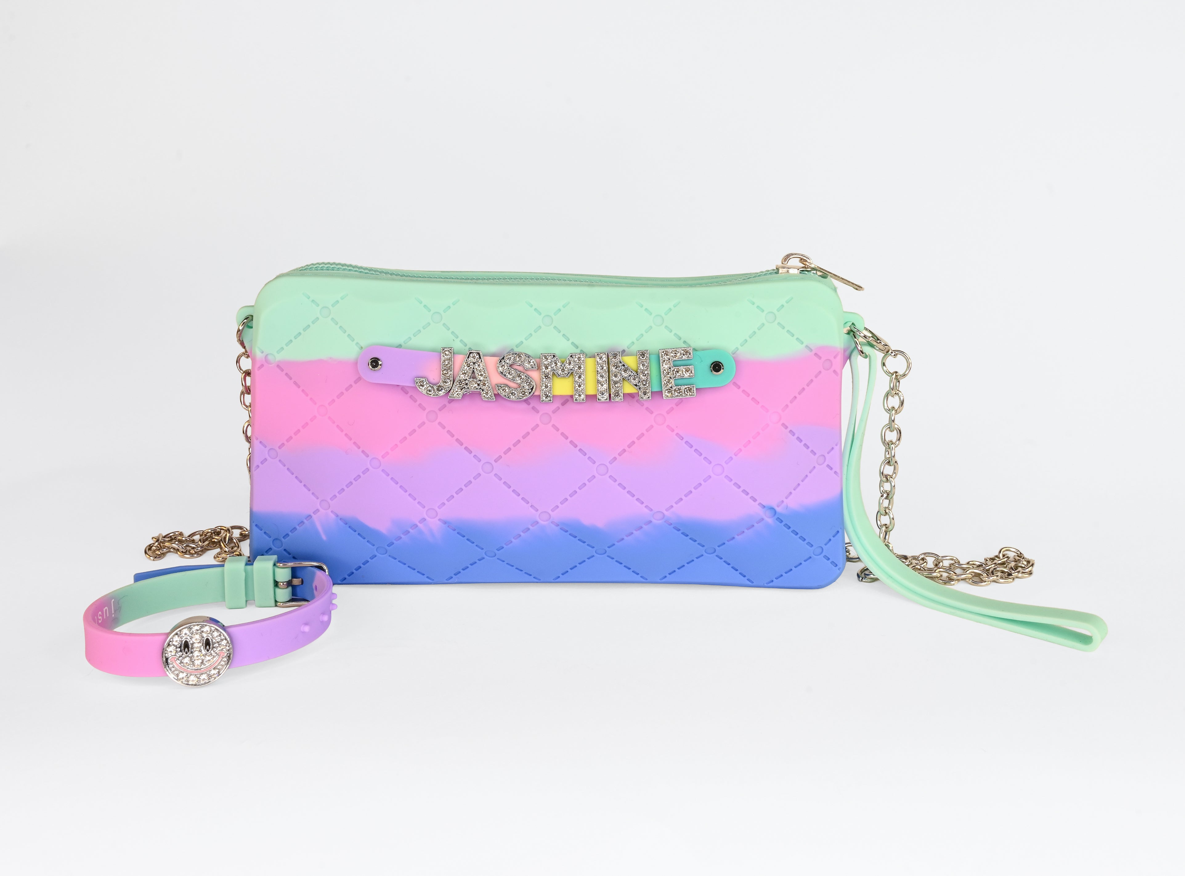 Crossbody Chain with Charm Bracelet