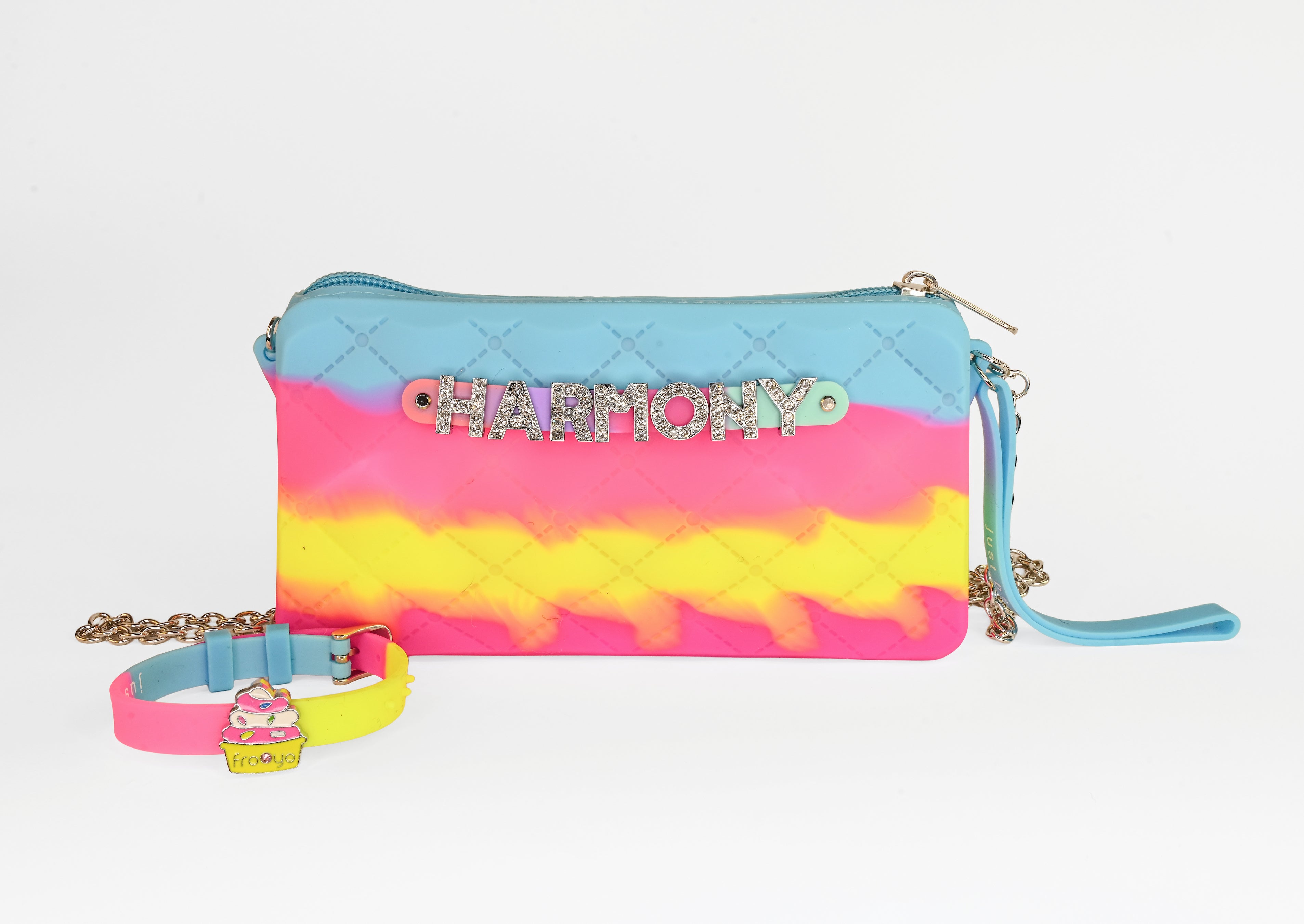 Crossbody Chain with Charm Bracelet