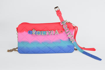 Crossbody Chain with Charm Name Bracelet