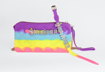 Crossbody Chain with Charm Name Bracelet