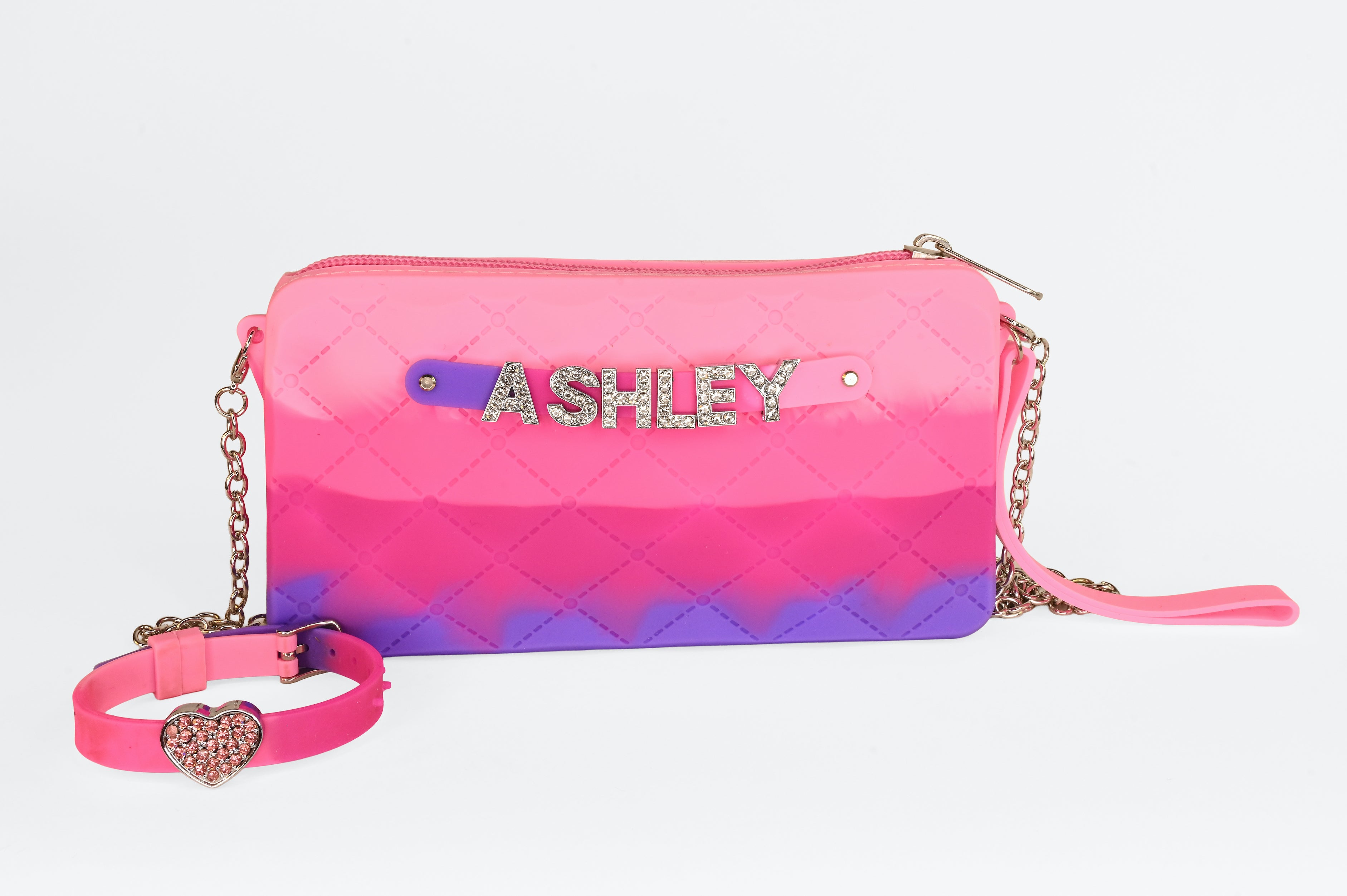 Crossbody Chain with Charm Bracelet