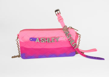 Crossbody Chain with Charm Name Bracelet