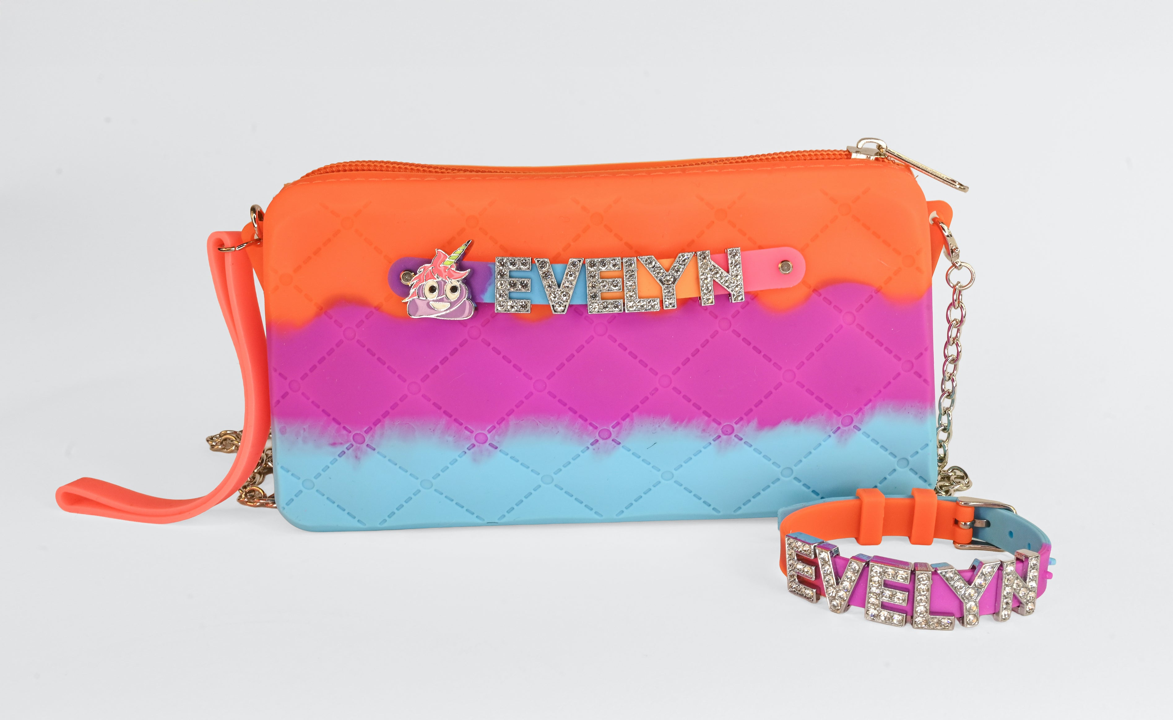Crossbody Chain with Name Bracelet