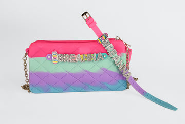 Crossbody Chain with Charm Name Bracelet