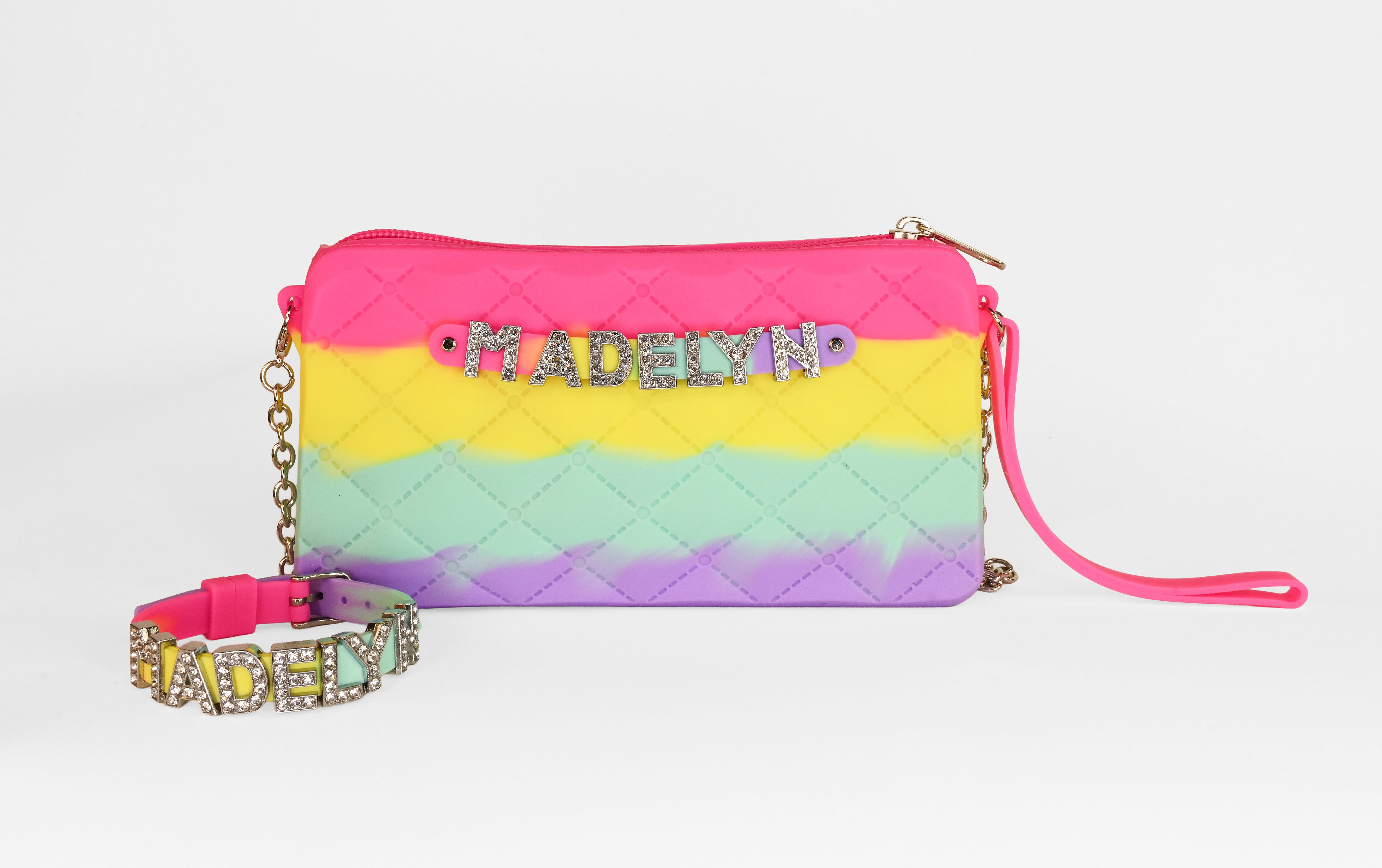 Crossbody Chain with Name Bracelet
