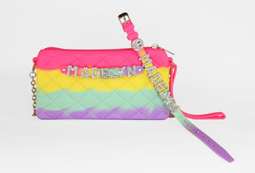 Crossbody Chain with Charm Name Bracelet