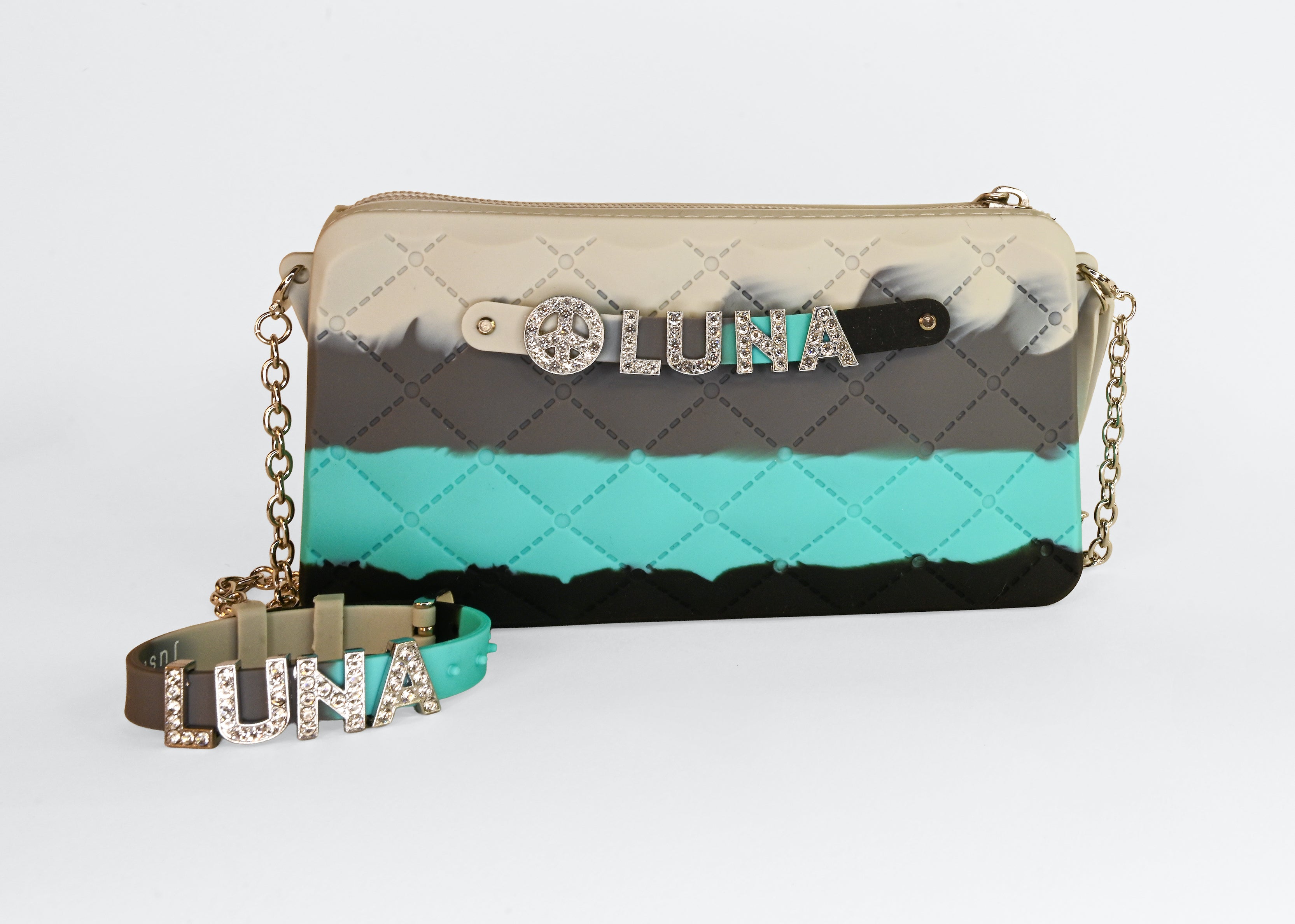Crossbody Chain with Name Bracelet