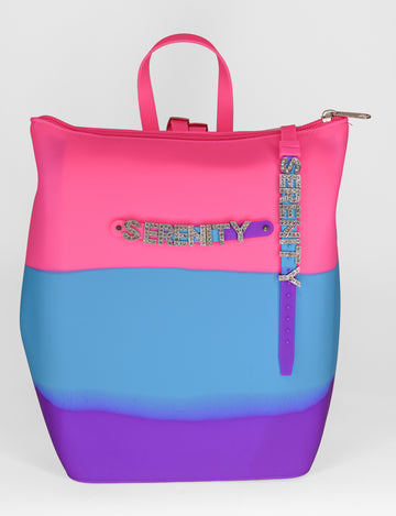 Hunnie Bunnie Zipper Bucket Bag with Bracelet