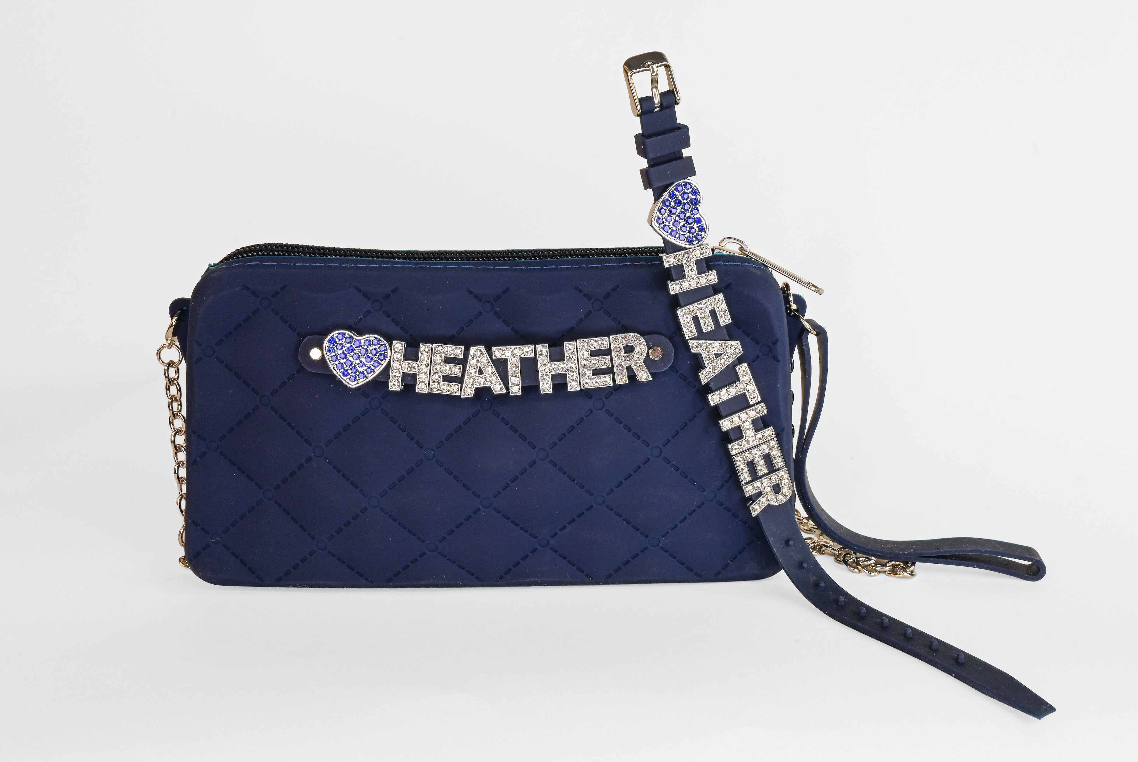 Crossbody Chain with Charm Name Bracelet