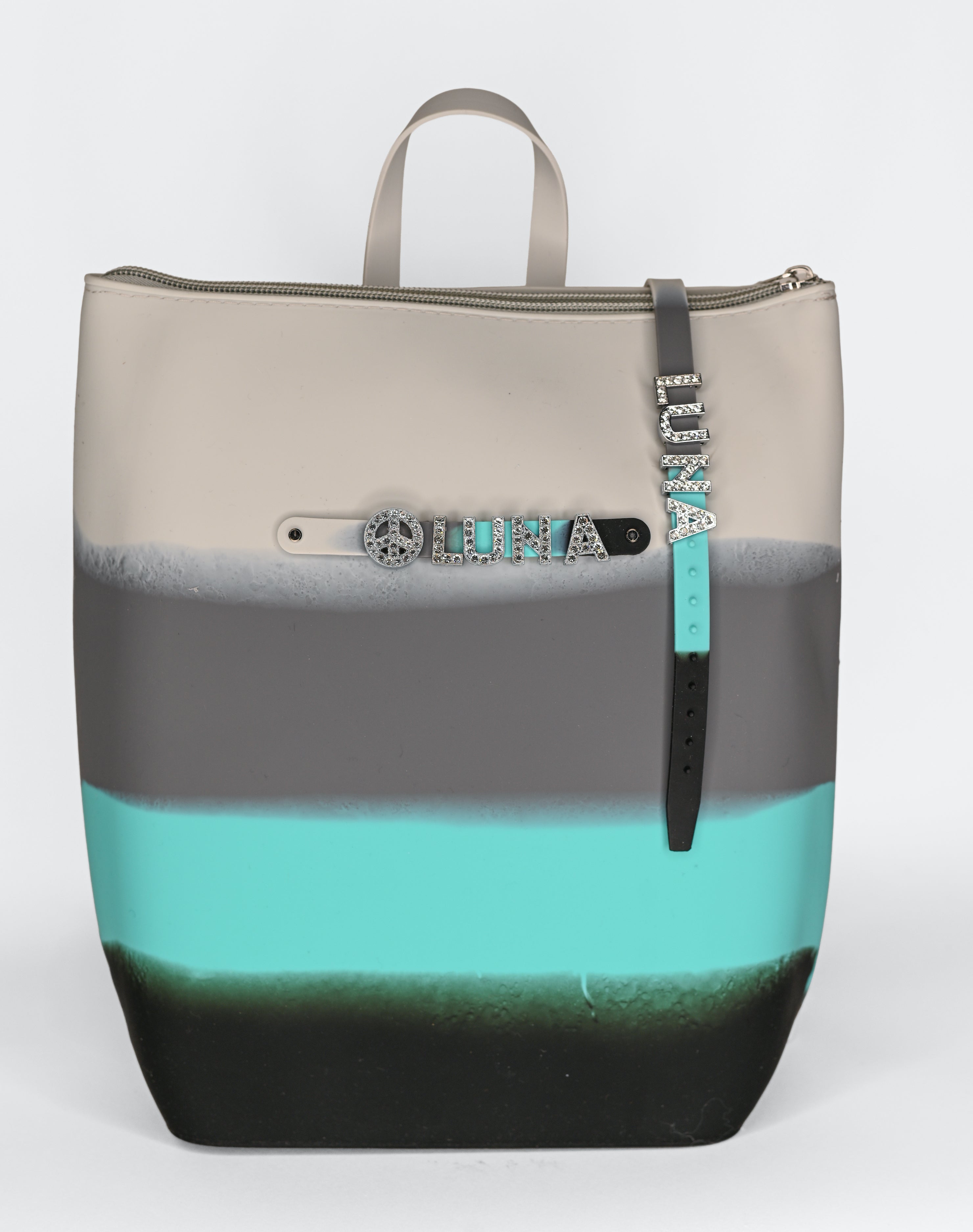 Hunnie Bunnie Zipper Bucket Bag with Bracelet