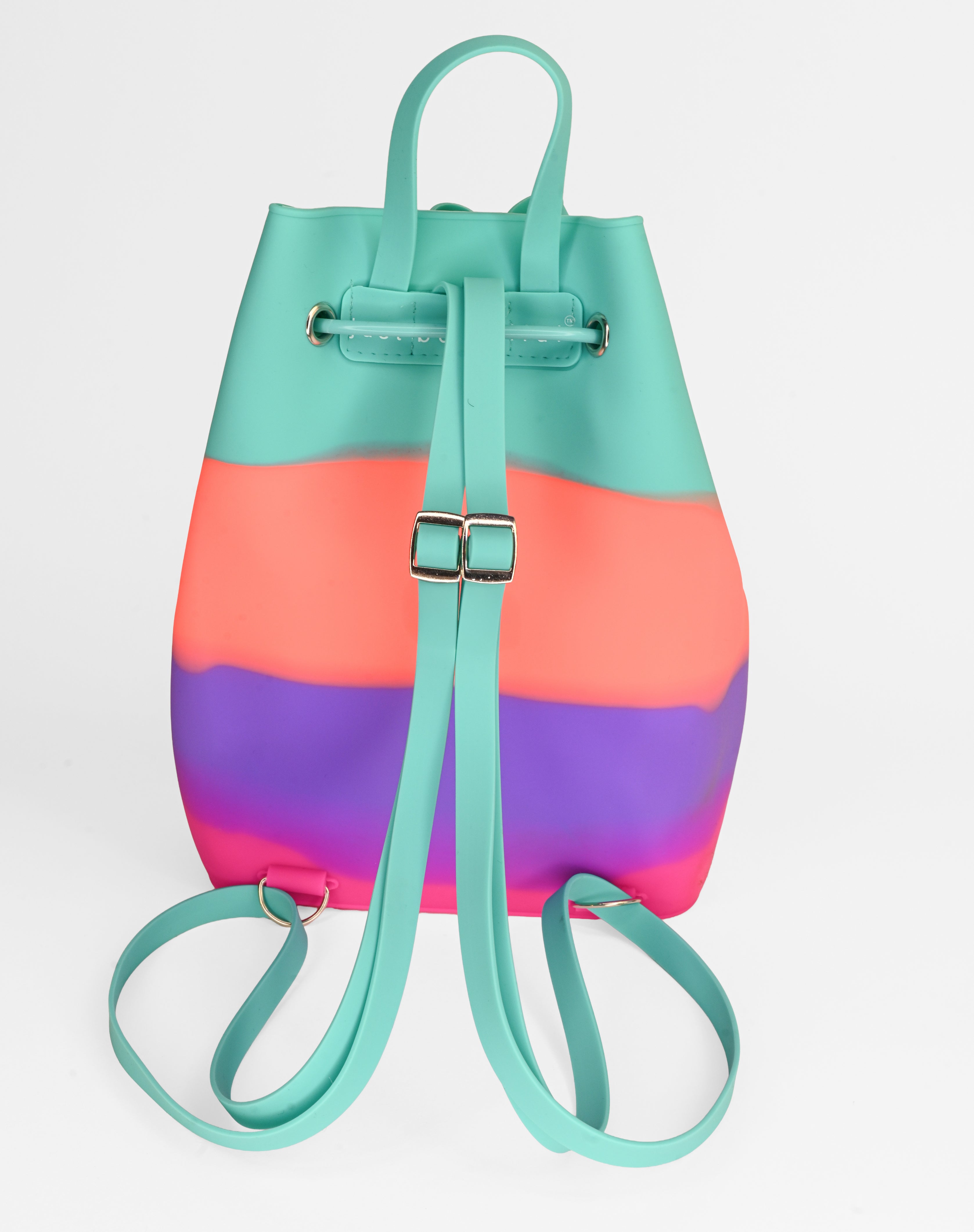 Draw String Bucket Bag with Bracelet