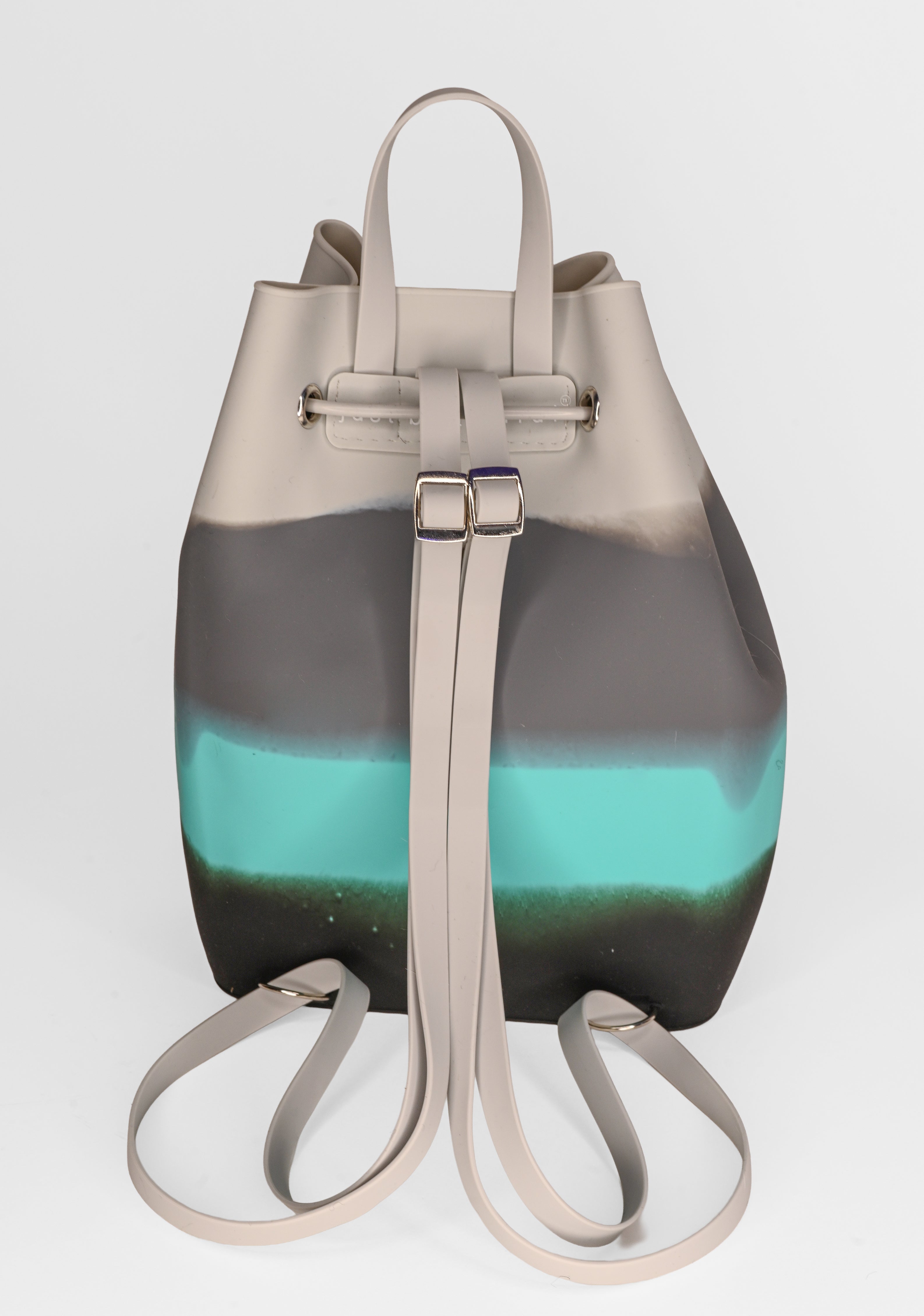 Draw String Bucket Bag with Bracelet
