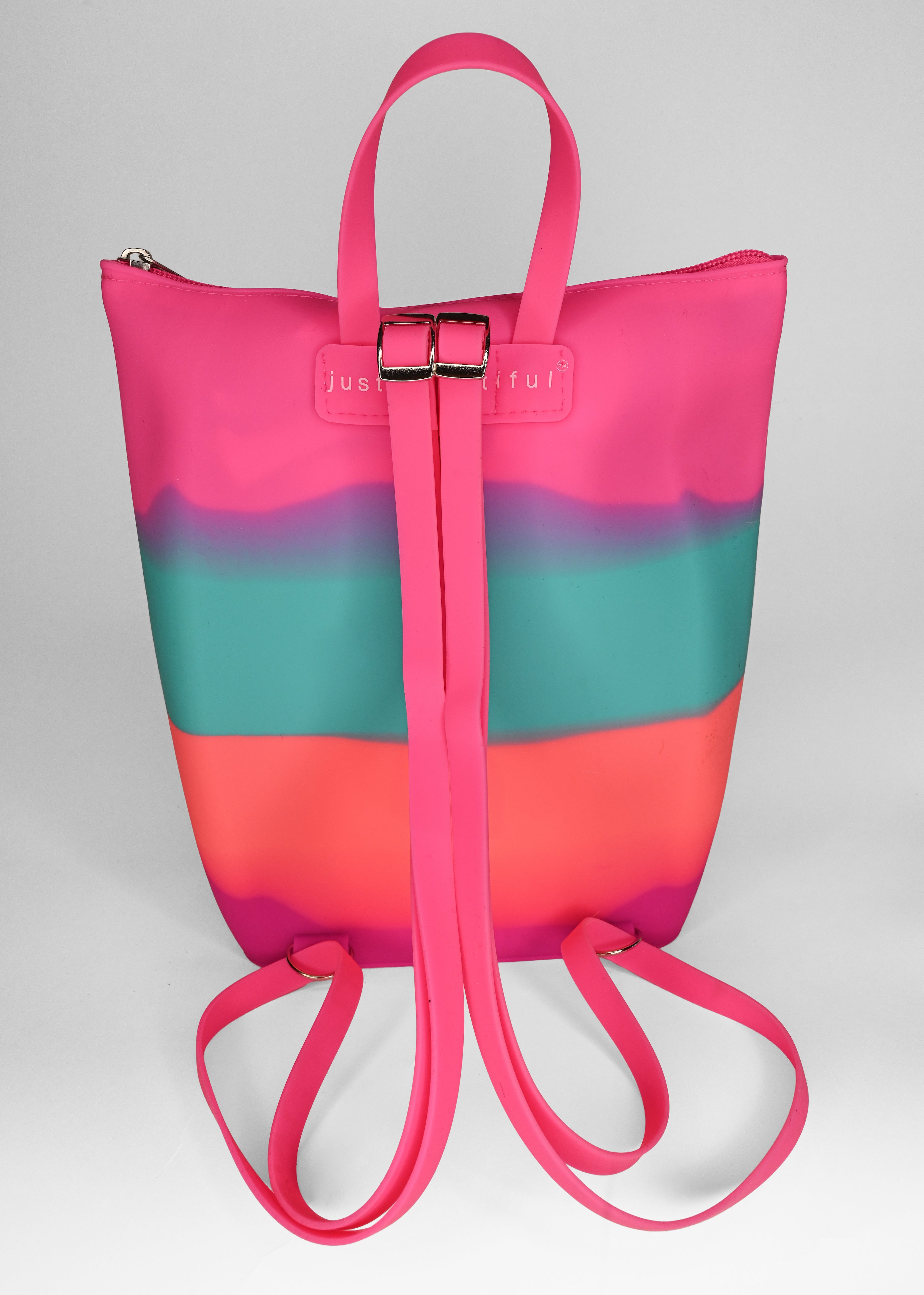 Hunnie Bunnie Zipper Bucket Bag with Bracelet