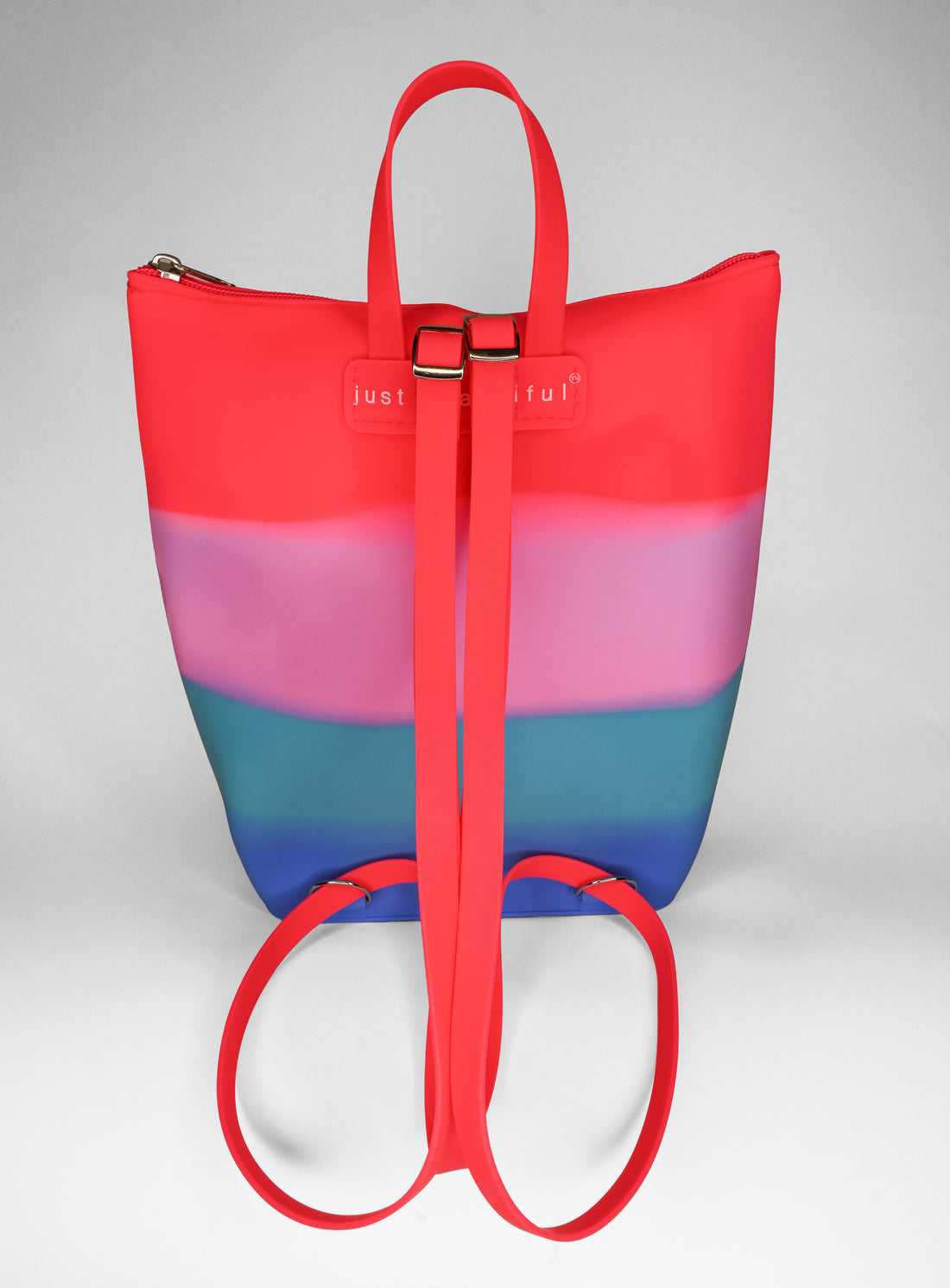 Hunnie Bunnie Zipper Bucket Bag with Charm Bracelet