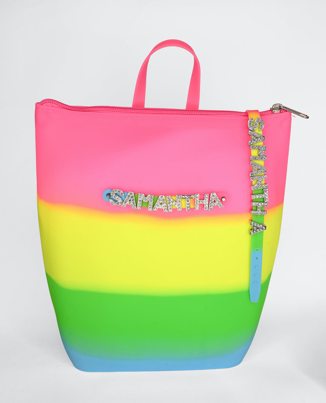 Hunnie Bunnie Zipper Bucket Bag with Bracelet
