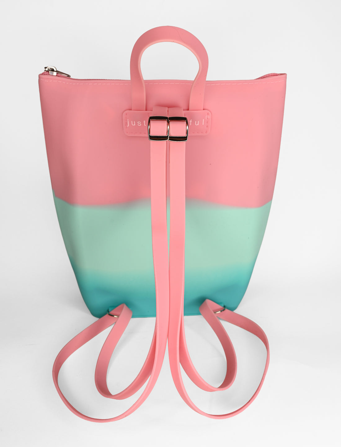 Hunnie Bunnie Zipper Bucket Bag with Charm Bracelet