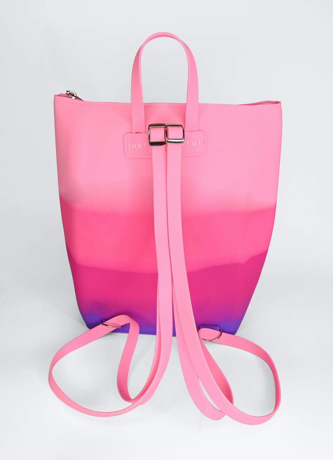 Hunnie Bunnie Zipper Bucket Bag with Name and Charm Bracelet