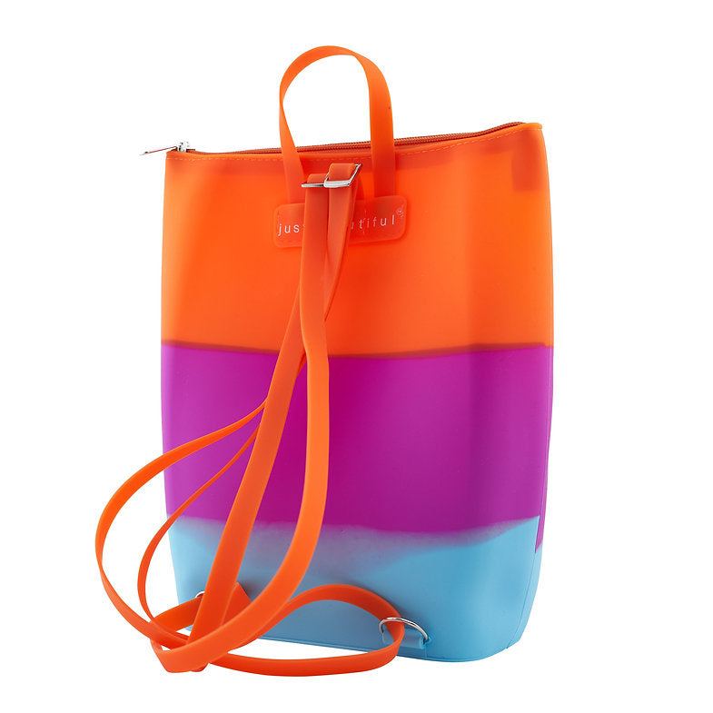 Orange Me Hunnie Bunnie Zipper Bag