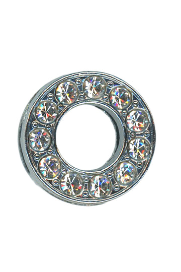 Letter O Alphabet Charm