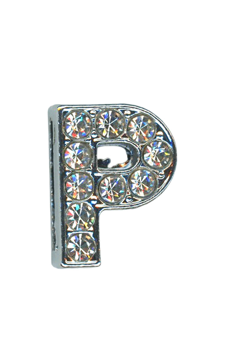 Letter P Alphabet Charm