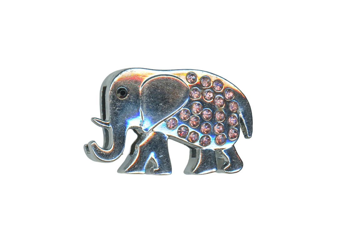 Pink elephant Charm