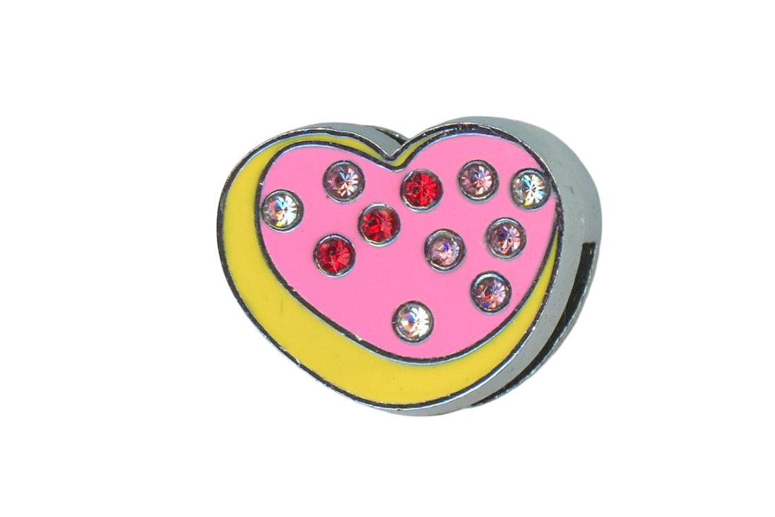 Watermelon-heart Charm