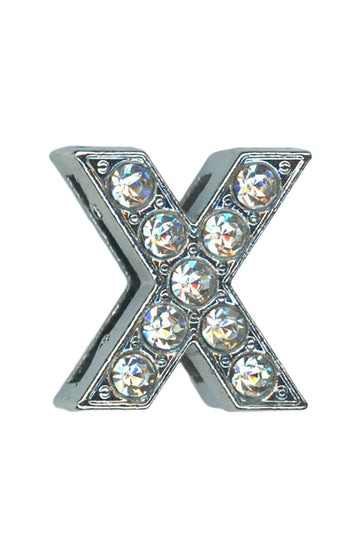 Letter X Alphabet Charm