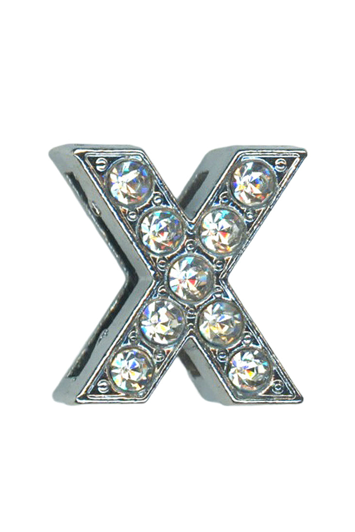 Letter X Alphabet Charm